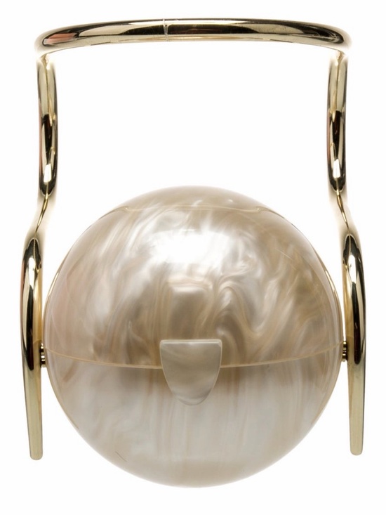 cult gaia Handbags - Cult Gaia Pearl bag with Gold Handle